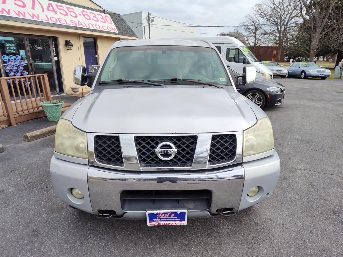 2005 Silver Nissan Titan (1N6BA07B85N) , located at 5700 Curlew Drive, Norfolk, VA, 23502, (757) 455-6330, 36.841885, -76.209412 - Photo#3